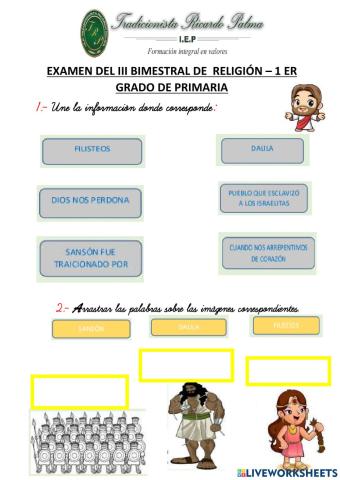 Examen  III  Bimestral