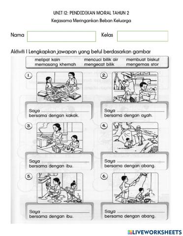 Unit 12: Pendidikan Moral Tahun 2 (2)