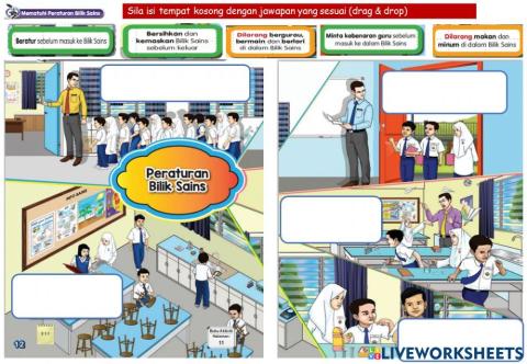 Unit 2: Peraturan Bilik Sains