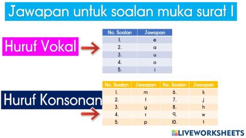 Jawapan muka surat 1 instrumen menulis literasi tahun 1,2 dan 3