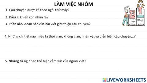 Làm việc nhóm bài viết