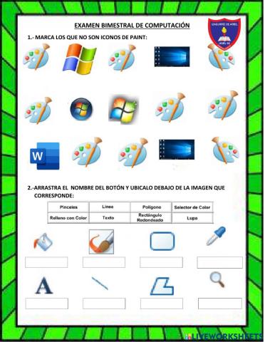 Examen bimestral