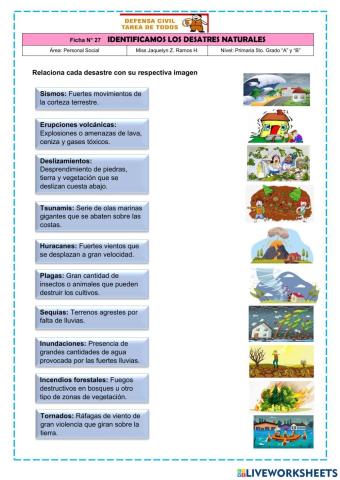 Desastres naturales