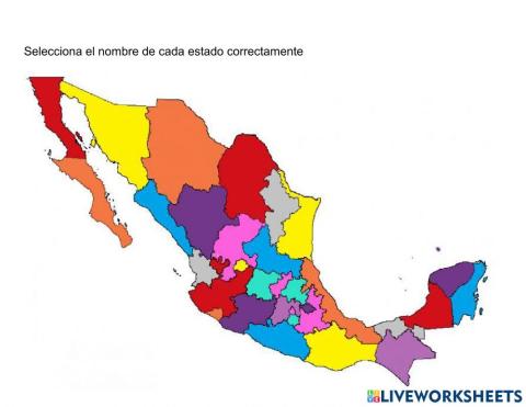 Estados y capitales