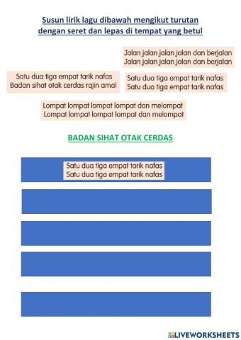 Badan sihat otak cerdas