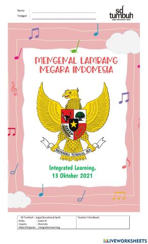 Pengenalan Sila Pancasila-A