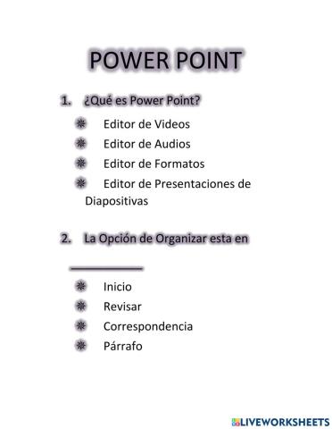 Power point