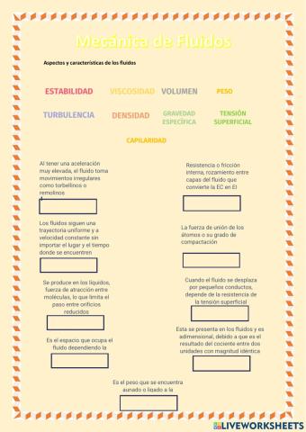 Aspectos y características de los fluidos