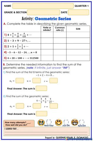 Geometric Series