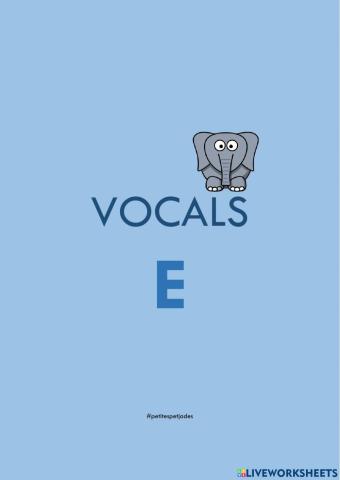 Vocal E