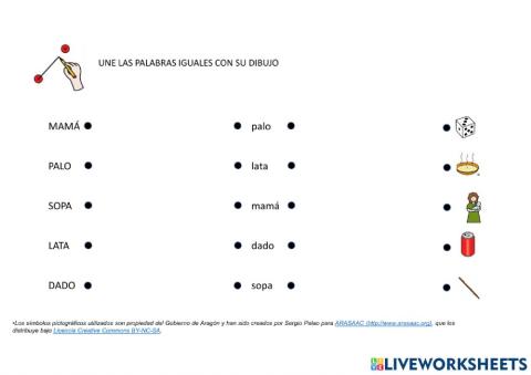 Lectura silabas directas