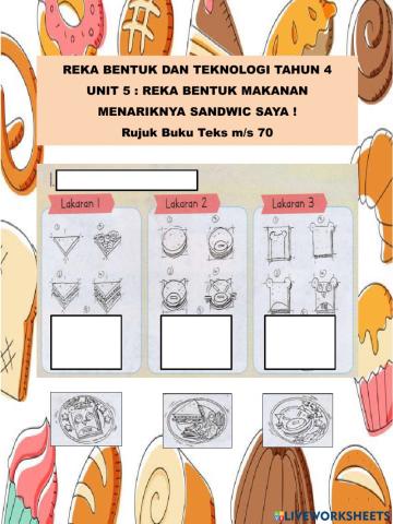 Reka bentuk makanan