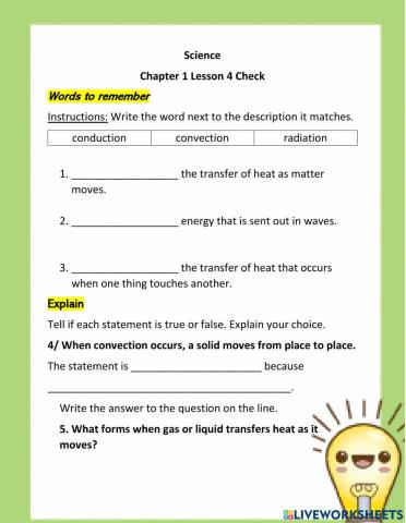 Lesson 4 check what is heat?