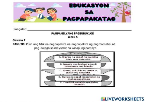 ESP LAW Week 5