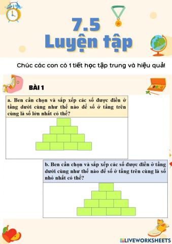 7.5 luyện tập