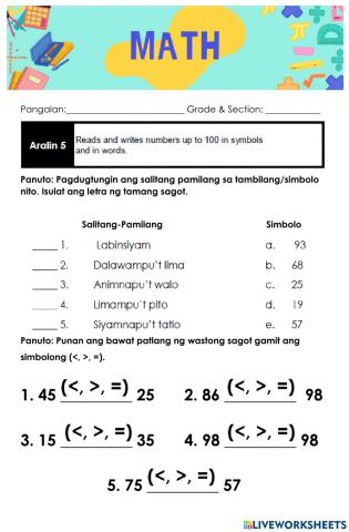 Mathematics -Module Week 5