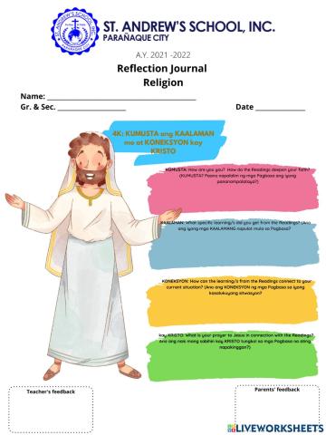 Mass reading reflection