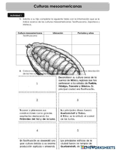 Culturas mesoamericanas