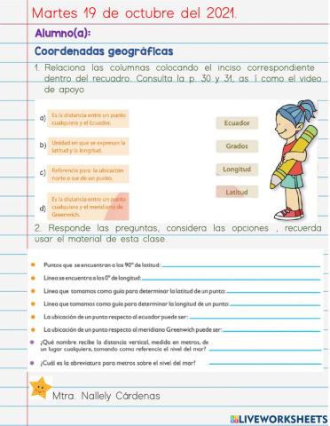 Coordenadas geográficas