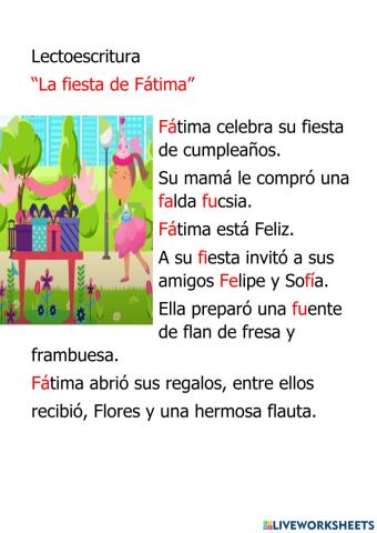 -La fiesta de Fátima-