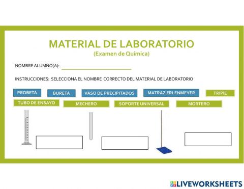 Material de Laboratorio