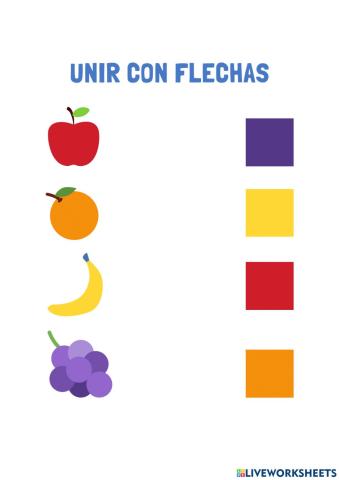 Frutas y colores