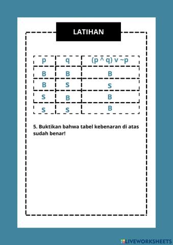 Bahan Ajar Matematika Logika Matematika