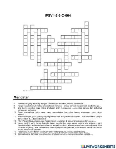 Crossword Ips C-4