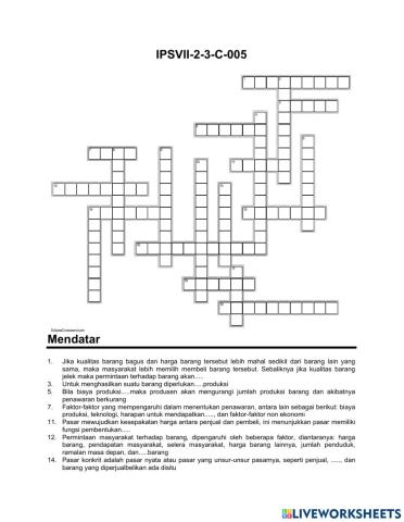 Crossword Ips C-5