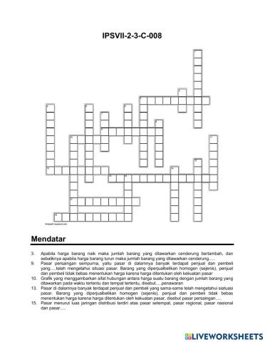 Crossword Ips C-8