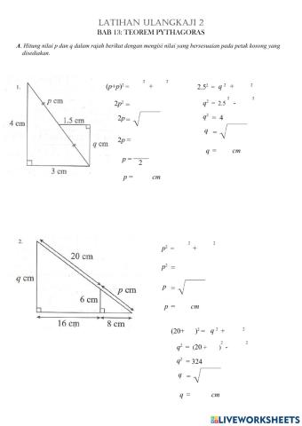 Teorem Pythagoras