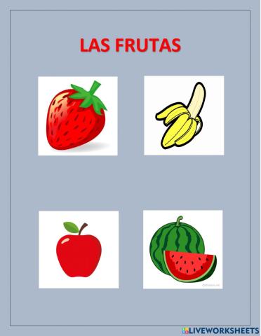 Las frutas