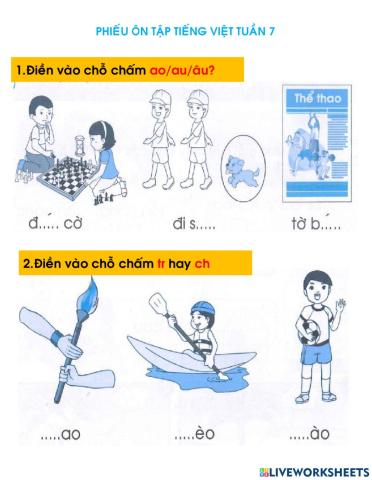 Ôn tập Tiếng Việt