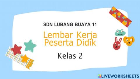 Lkpd  jumat, 22 okt 2021 kelas 2