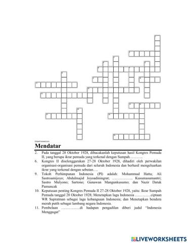 Crossword IPS Bagian C Ke