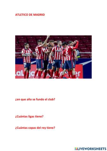 Atletico de madrid