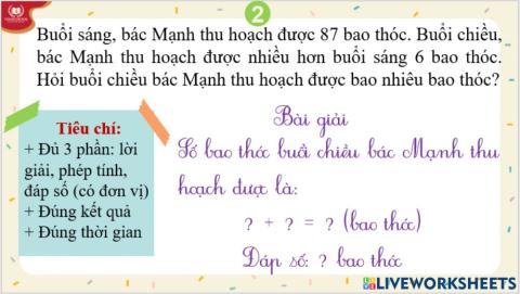 Toán tuần 10 tiết 3