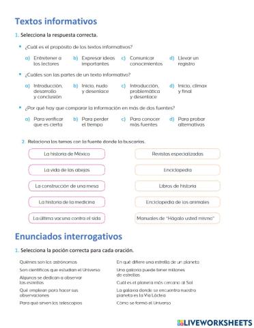 Textos informativos