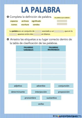 La palabra