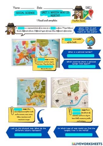 Unit 1:Which way is north?