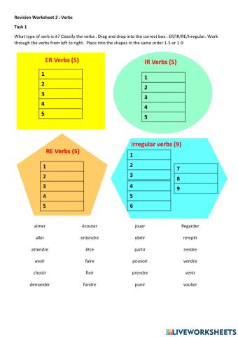 Verb Revision