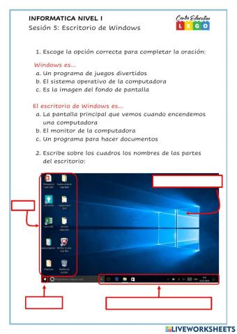 Escritorio de Windows