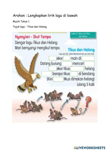 Tikus dan helang