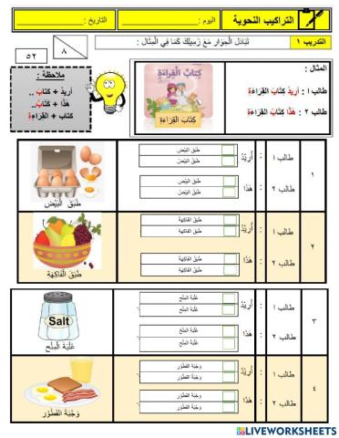 الوحدة التاسعة: التسوق