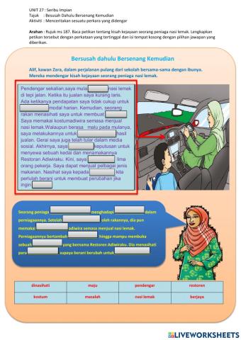 Bersusah dahulu bersenang kemudian