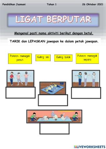 Pjpk tahun 1 : ligat berputar