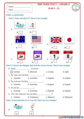 Midterm test 1