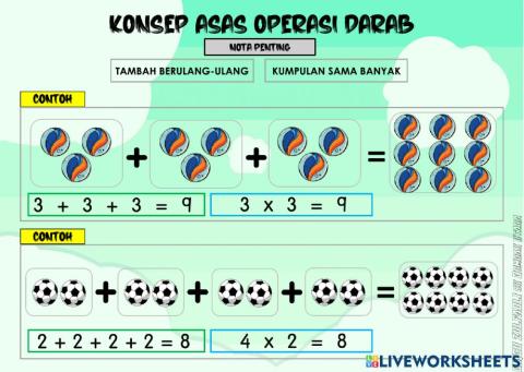 Konsep asas operasi darab