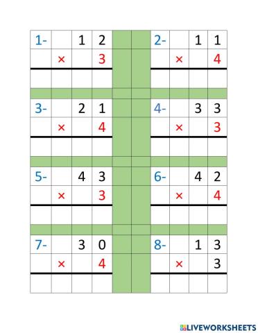 Multiplications