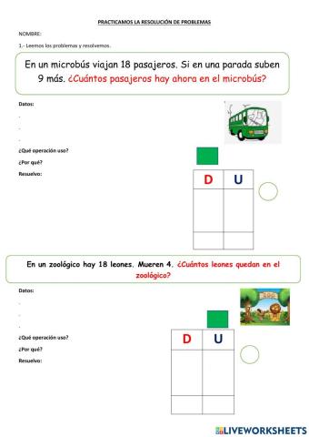 Resolución de problemas básicos